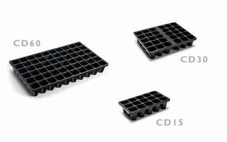 Containerwise® Charles Dowding 15-Zellen Stabile Anzuchtplatte (CD15)