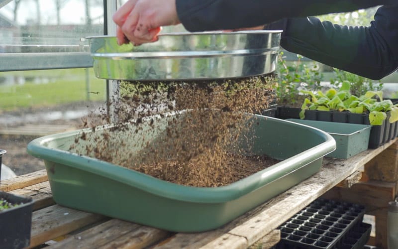 Gartensieb Ø 37 cm - 12 mm Masche