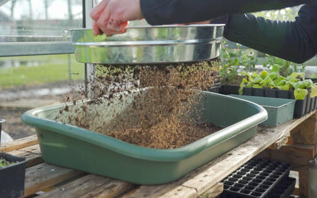 Garden sieve Ø 37 cm - 12 mm grid