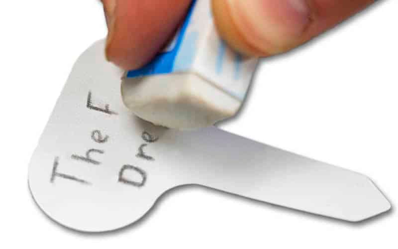 Reusable Small Plant Labels (25x) for Pencil