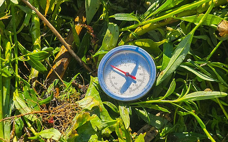 Thermomètre à compost long Acier inoxydable °C | 50 cm