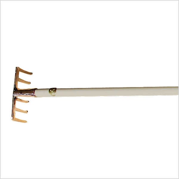 Copper Long Garden Rake