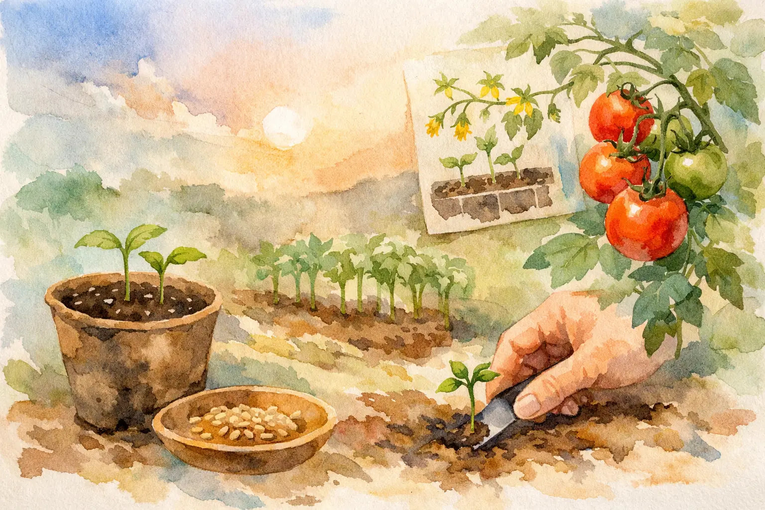 When should I start tomatoes? Zo kies je zaaidatum
