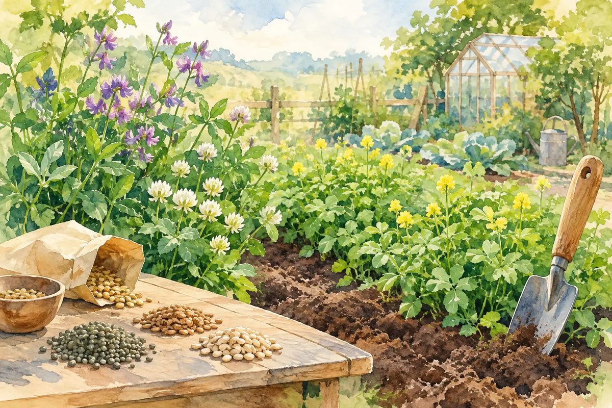 Groenbemesters voor je moestuin kiezen en zaaien