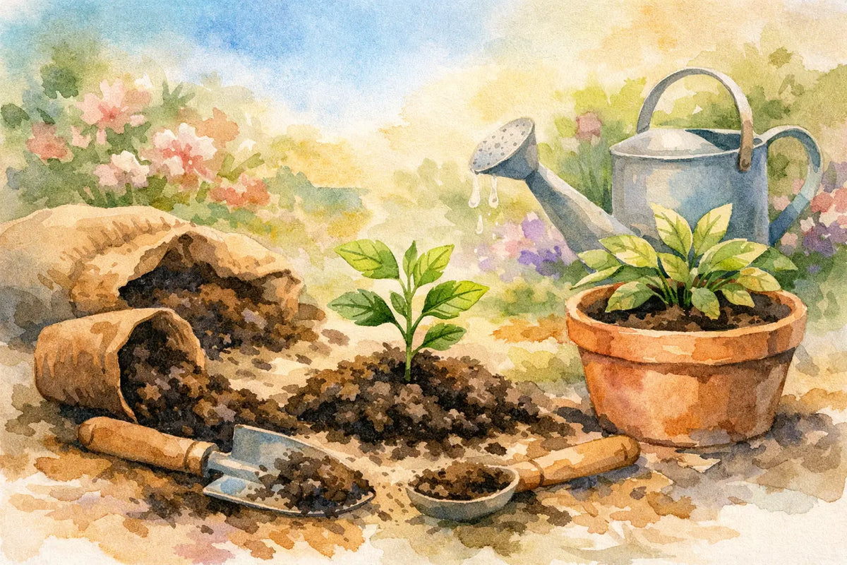Turfvrije potgrond kiezen voor sterke planten