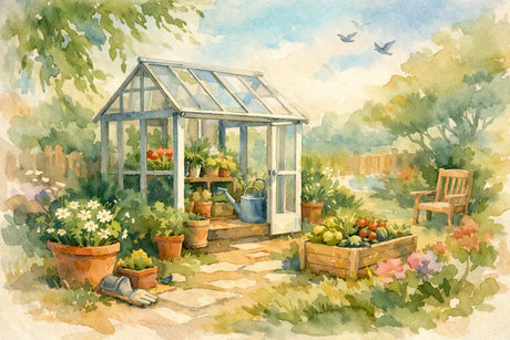 Kleine kas voor thuis tuin kiezen en gebruiken