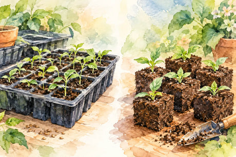 Seed trays vs soil blocks: welke kies je?