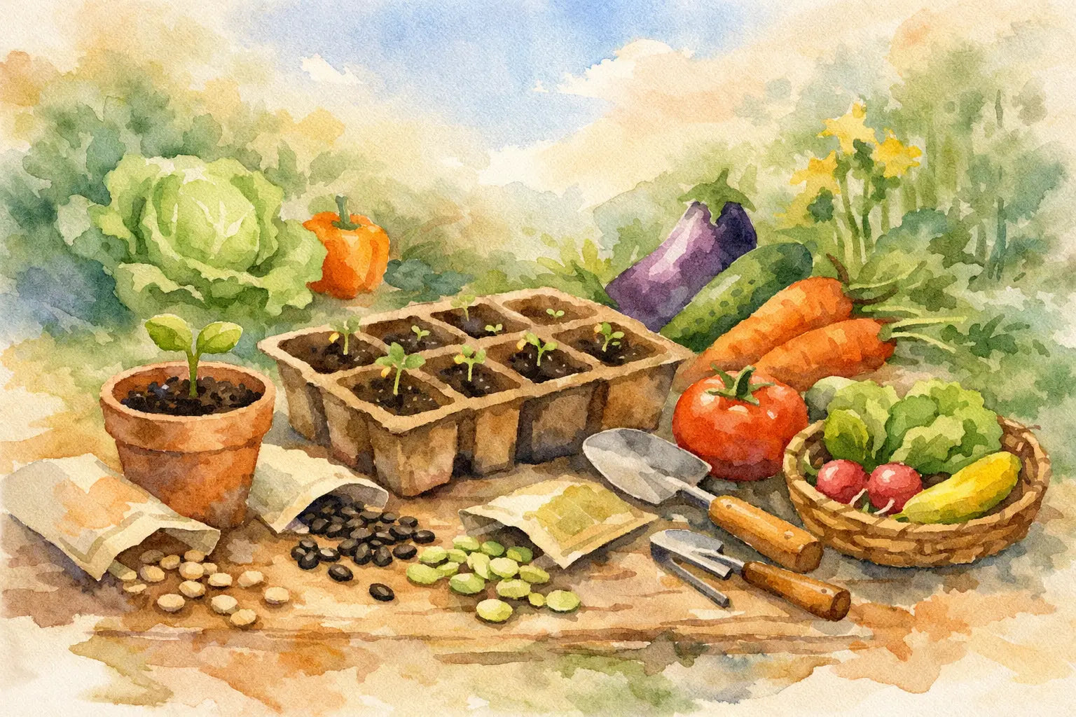 10 beste groentezaden voor beginners thuis