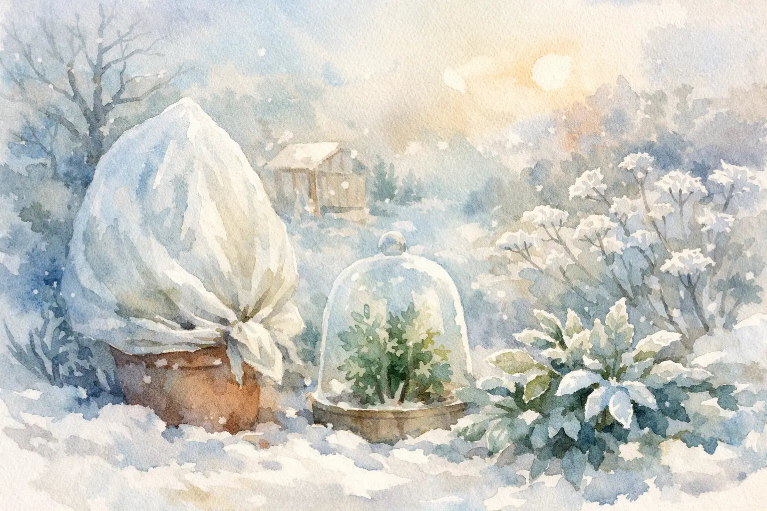 Frostbescherming voor planten zonder paniek