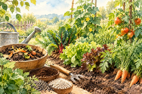 Moestuin bemesting: zo voed je groenten gericht