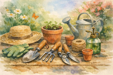 Garden tools for beginners: 8 essentials