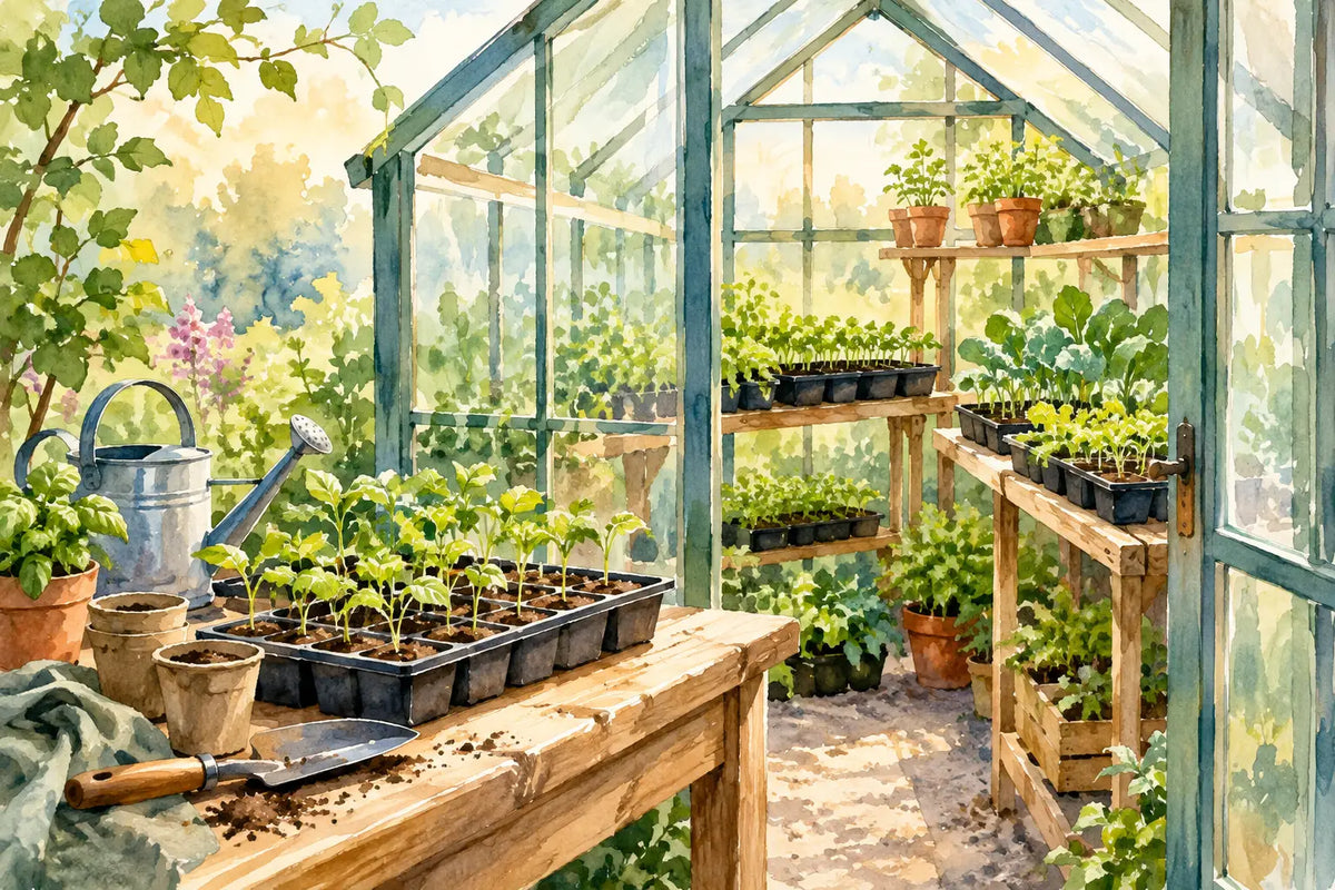 Home greenhouse setup guide voor sterke zaailingen