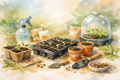 Seed Starting Supplies Guide voor sterke zaailingen