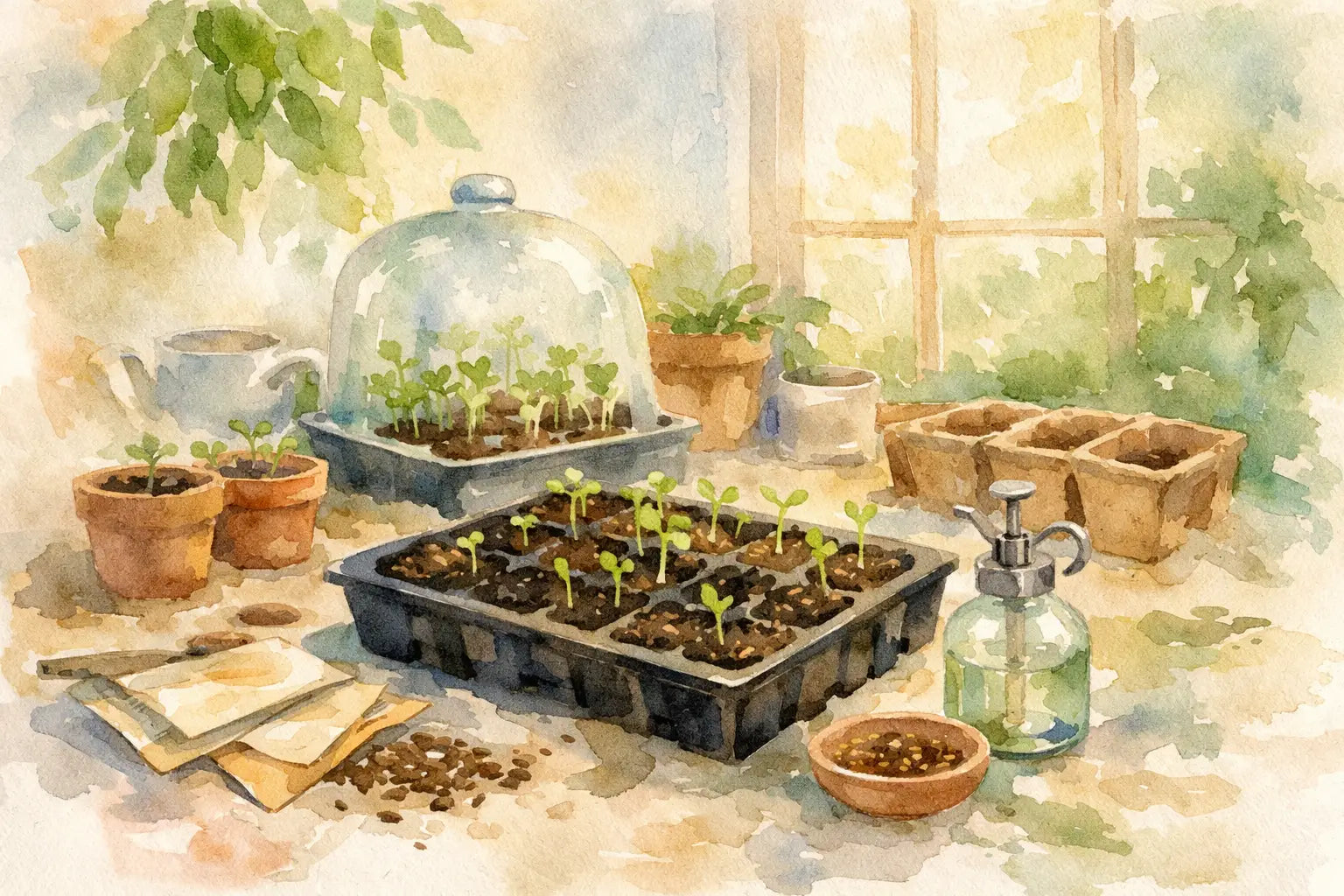 How to Start Seeds Indoors voor Sterke Planten