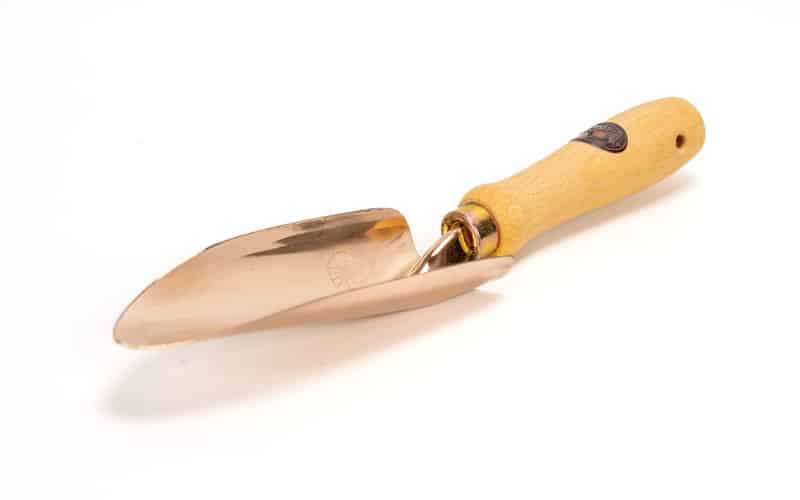 copper garden trowel Musca Copper Plant Trowel