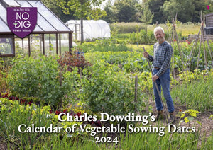 Calendrier 2025 du potager de Charles Dowding (automne 2024)