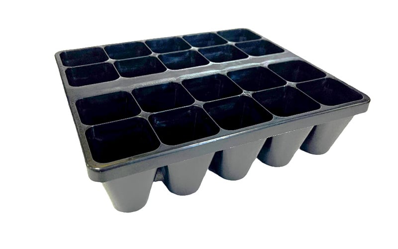 Diepe 15-cellige kweektray - Duurzame en Efficiënt Binnen kweken – The Farm Dream