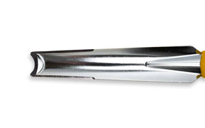 Fishtail weeder - galvanized metal, firm grip