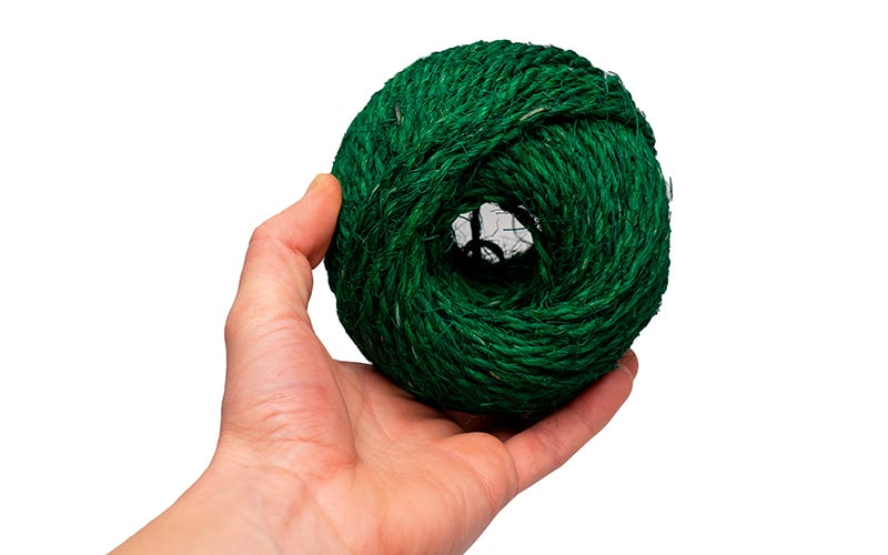 Green coco twine - 50 meter