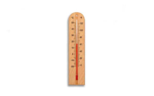 Wall Thermometer wood