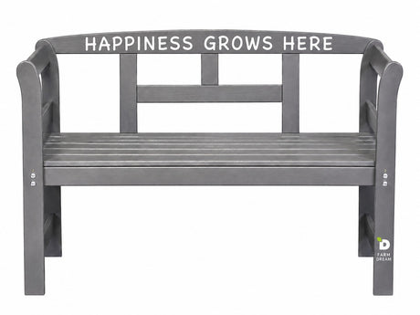 Farm Dream tuinbankje FSC Wood 113 x 40 x 75 Grijs