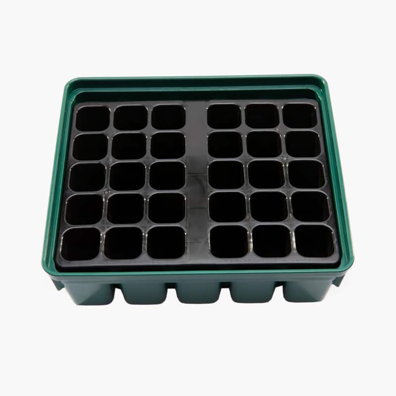 Ensemble de plateaux et couvercles de base pour propagateur Containerwise® (Charles Dowding et Huw Richards)