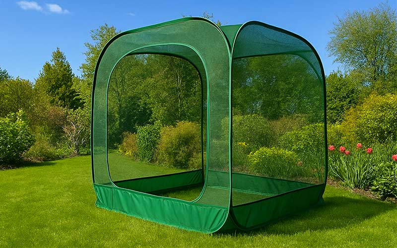 Easy Pop-Up Net plantenbeschermingstent - 1,25 x 1,25 x 1,35 m