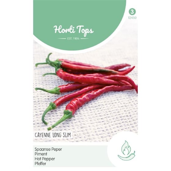 Hete peper - Cayenne lang slank