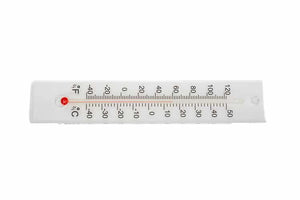 Transparante wandthermometer - °F en °C