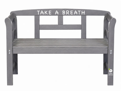 Farm Dream tuinbankje FSC Wood 113 x 40 x 75 Grijs
