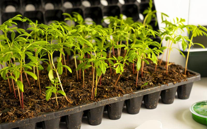 Starter Vegetable Growing Kit Plants