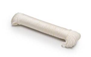 Nylon touw - 20 meter - wit - voorkant