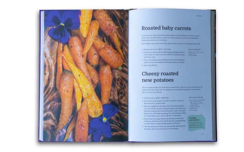 Carrot recipe page-Cookbook