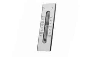 Aluminium thermometer