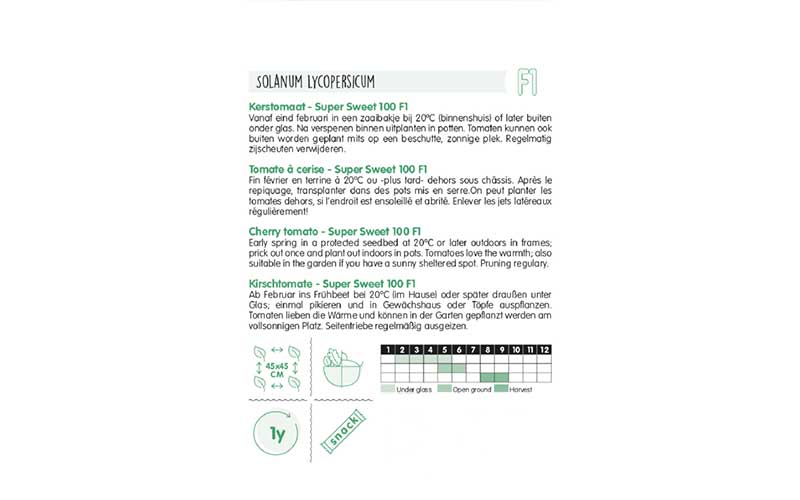 sweet cherry tomato growing instructions